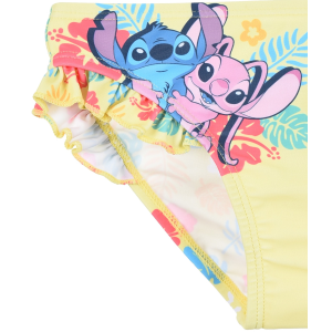 COSTUME MARE STITCH E ANGEL DISNEY MODELLO SLIP MUTANDINA BAMBINA -YE18211GIALLO