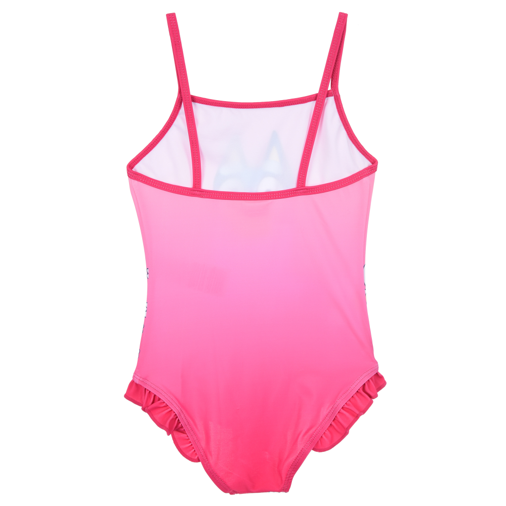 COSTUME DA BAGNO BLUEY INTERO 1 PEZZO BAMBINA MARE PISCINA- YE18003.GRS/FUCSIA