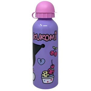 BORRACCIA IN ALLUMINIO KUROMI CON BECCUCCIO E COPERCHIO 500 ML - KU00007/R