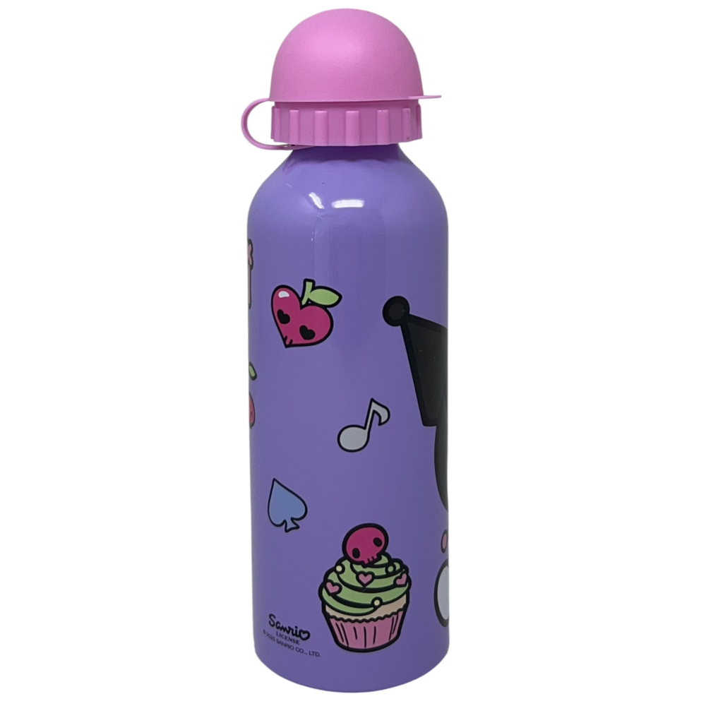 BORRACCIA IN ALLUMINIO KUROMI CON BECCUCCIO E COPERCHIO 500 ML - KU00007/R