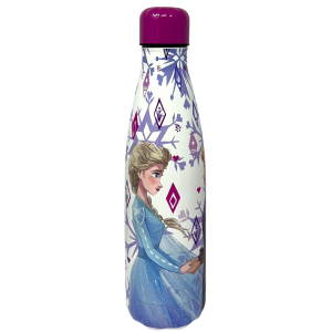 BORRACCIA TERMICA FROZEN II DISNEY IN ACCIAIO INOX BOTTIGLIA CON TAPPO SVITABILE 500 ML - D11289TE/B