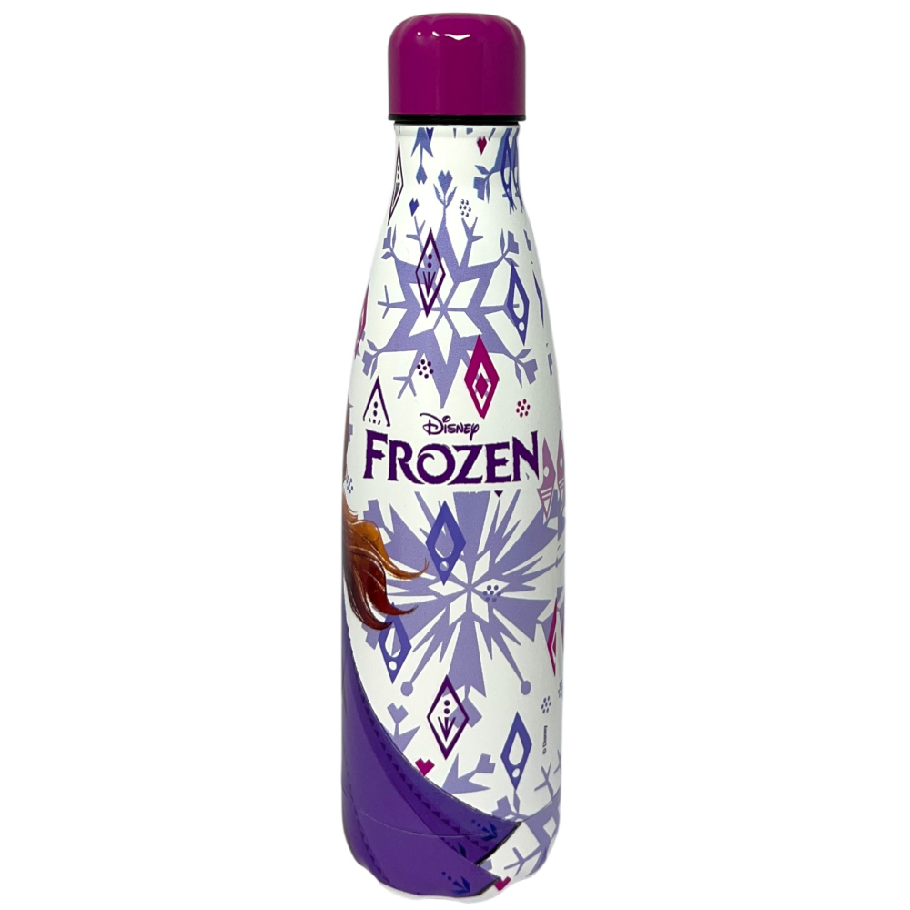 BORRACCIA TERMICA FROZEN II DISNEY IN ACCIAIO INOX BOTTIGLIA CON TAPPO SVITABILE 500 ML - D11289TE/B