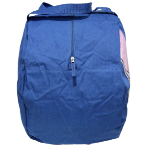 BORSA PORTAGIOCHI STITCH DISNEY ROTONDA CON MANICI E CHIUSURA A ZIP 50X32 CM - D08937MC