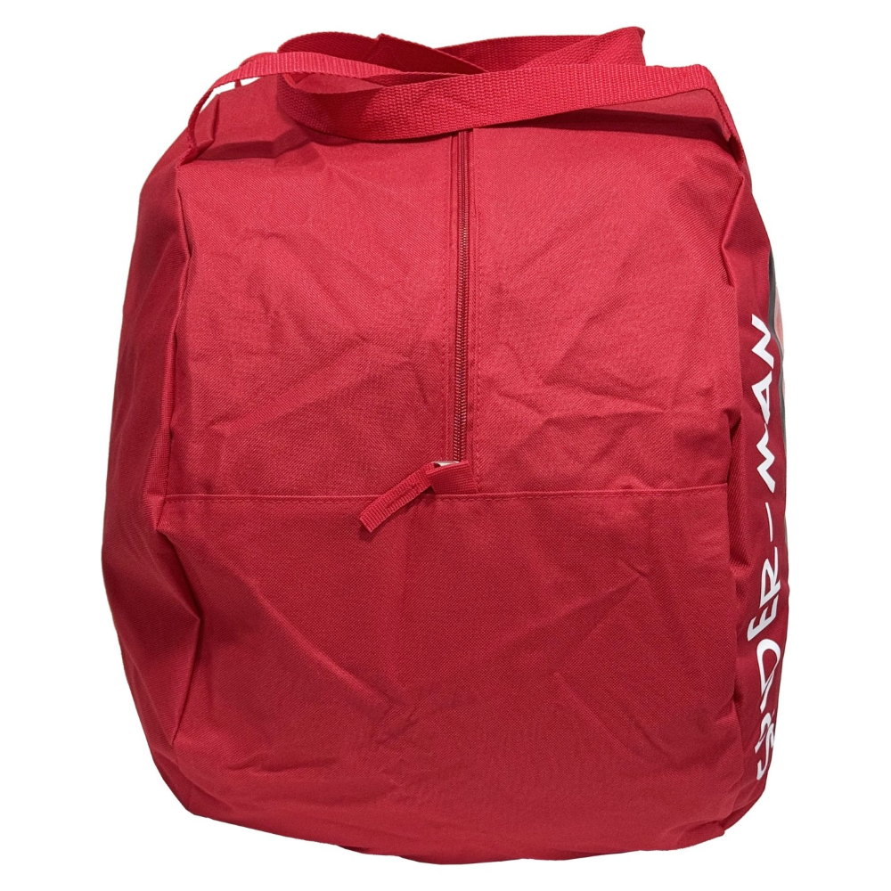 BORSA PORTAGIOCHI SPIDERMAN MARVEL ROTONDA CON MANICI E CHIUSURA A ZIP 50X32 CM - M08938MC