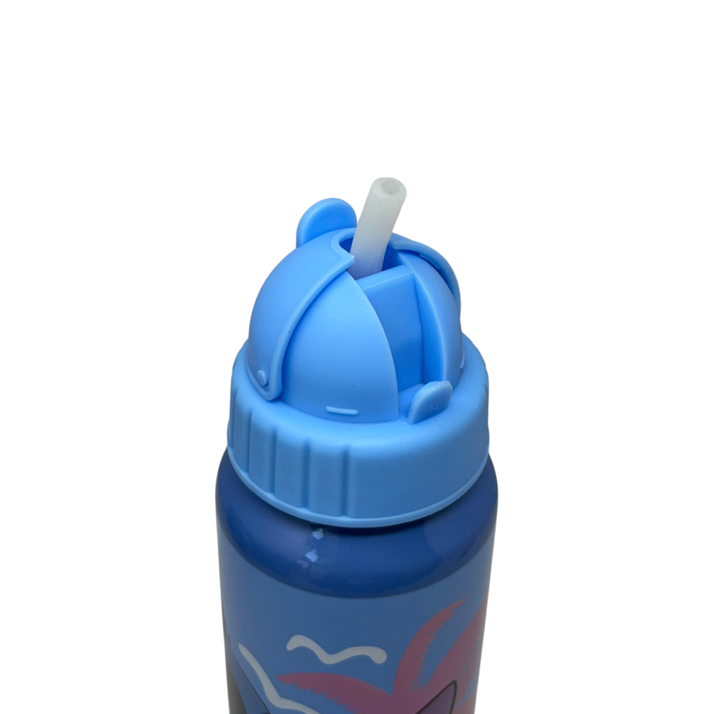 BORRACCIA IN ALLUMINIO CON CANNUCCIA STITCH DISNEY BOTTIGLIA PER BAMBINI 550 ML - D09507MC/C