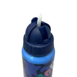 BORRACCIA IN ALLUMINIO CON CANNUCCIA STITCH DISNEY BOTTIGLIA PER BAMBINI 550 ML - D09507MC/B
