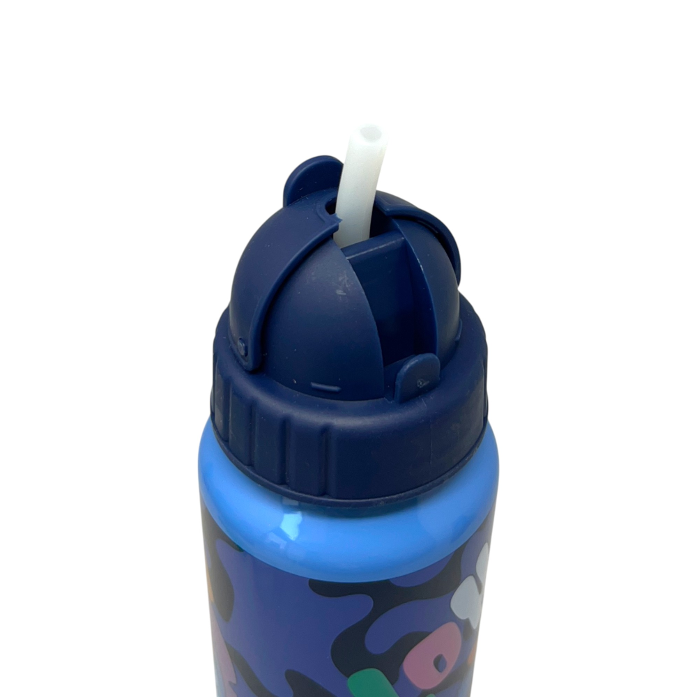 BORRACCIA IN ALLUMINIO CON CANNUCCIA STITCH DISNEY BOTTIGLIA PER BAMBINI 550 ML - D09507MC/B
