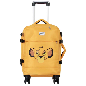 TROLLEY DA VIAGGIO SIMBA IL RE LEONE DISNEY 55 CM VALIGIA MORBIDA IN TESSUTO CON MANICO TELESCOPICO A SCOMPARSA - 06242