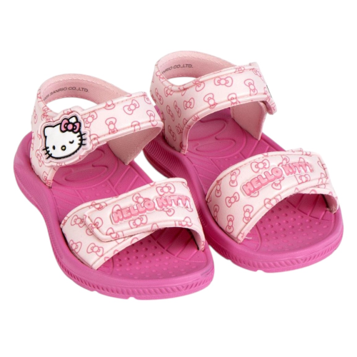 SANDALI APERTI HELLO KITTY SANRIO CHIUSURA A VELCRO SCARPE IN EVA BAMBINA - 6837