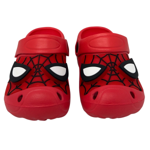 CIABATTE LUMINOSE SPIDERMAN MARVEL MODELLO CROCS IN EVA CON CINTURINO BAMBINO - 6623