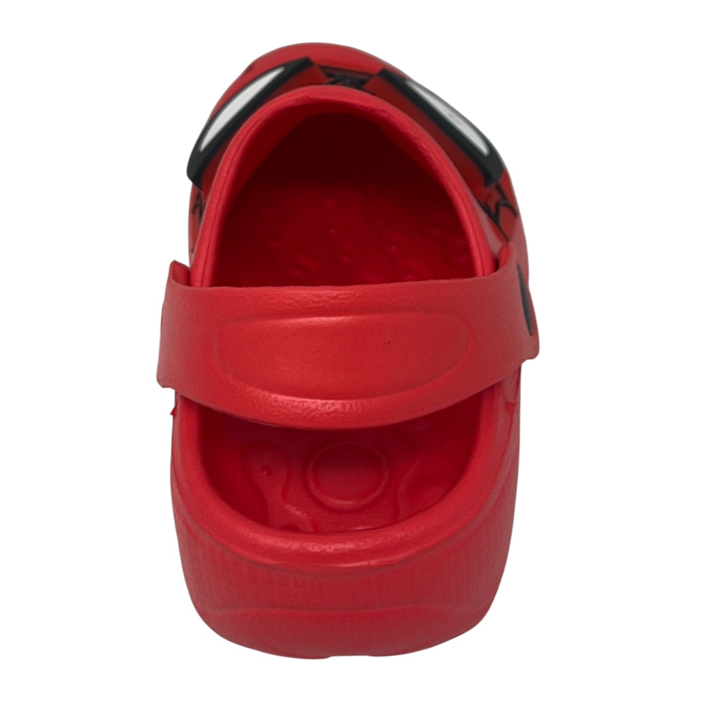 CIABATTE LUMINOSE SPIDERMAN MARVEL MODELLO CROCS IN EVA CON CINTURINO BAMBINO - 6623