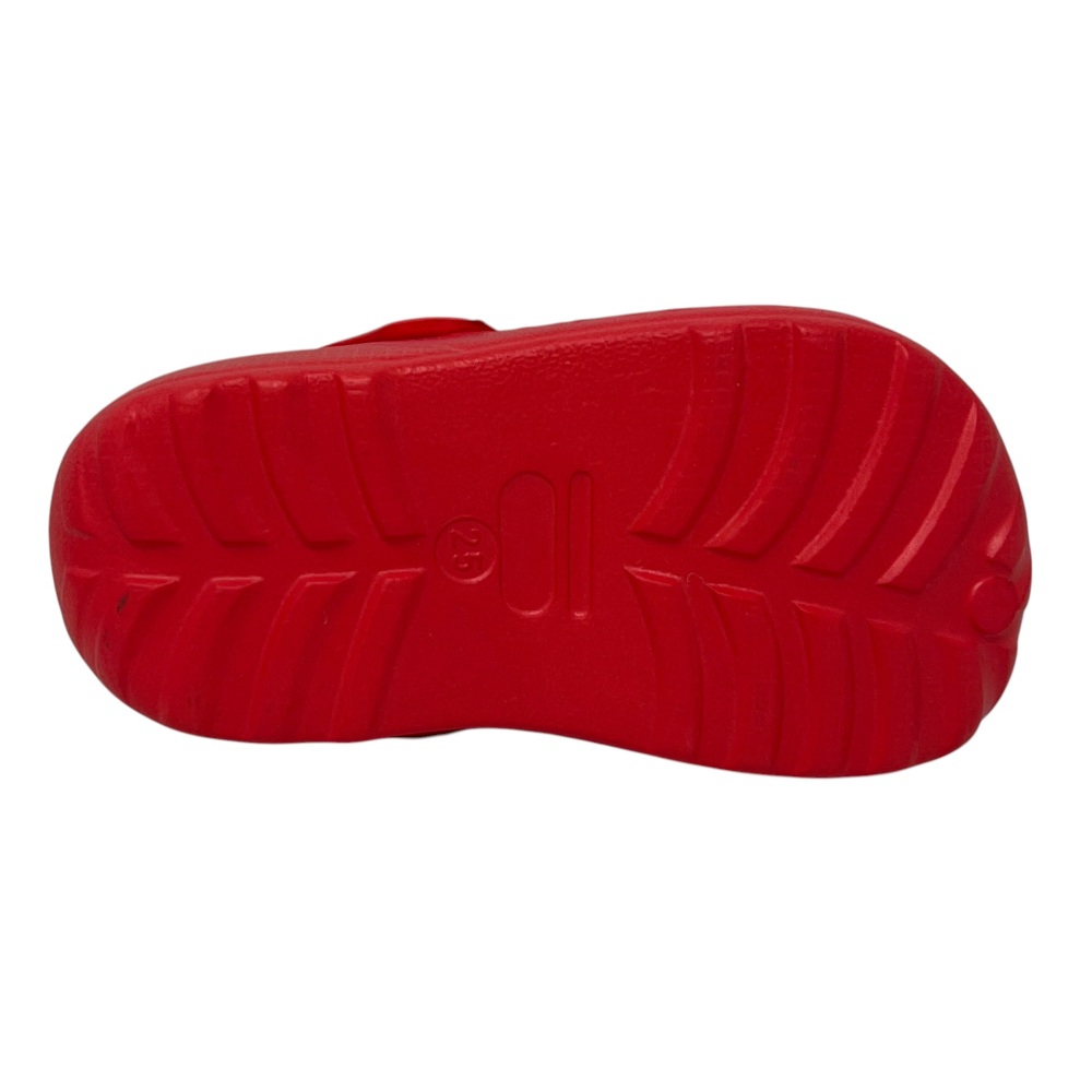 CIABATTE LUMINOSE SPIDERMAN MARVEL MODELLO CROCS IN EVA CON CINTURINO BAMBINO - 6623