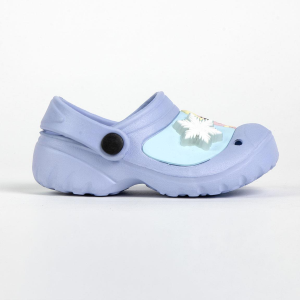 CIABATTE LUMINOSE FROZEN DISNEY MODELLO CROCS IN EVA CON CINTURINO BAMBINA - 6809