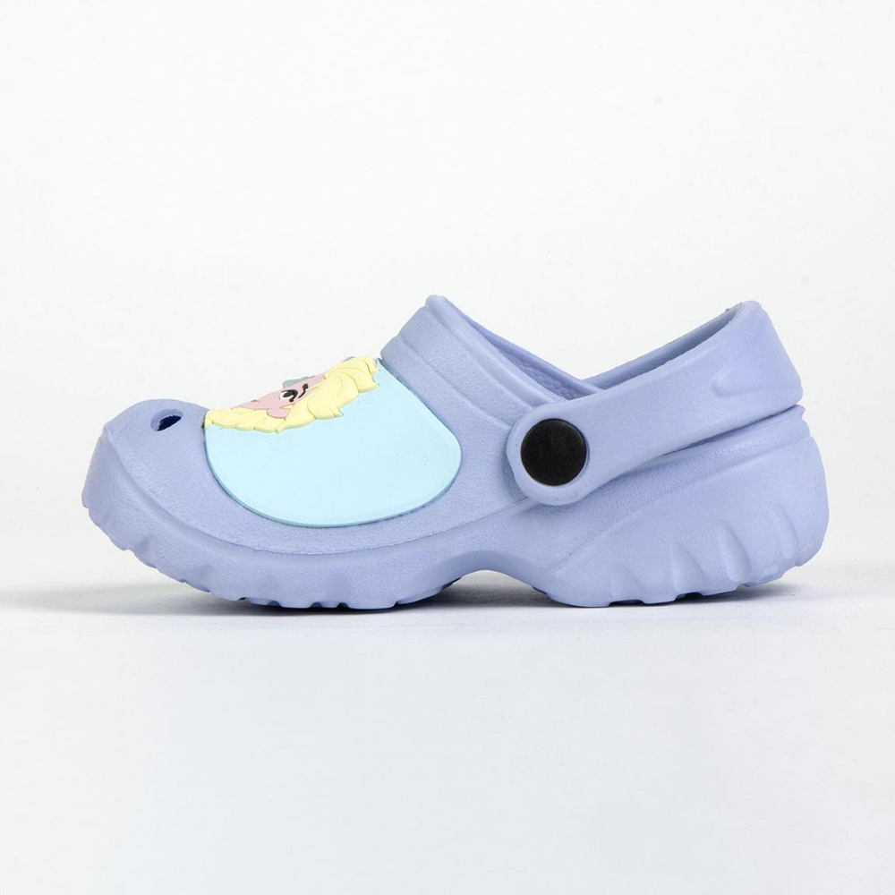 CIABATTE LUMINOSE FROZEN DISNEY MODELLO CROCS IN EVA CON CINTURINO BAMBINA - 6809