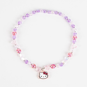 SET ACCESSORI HELLO KITTY SANRIO BRACCIALE COLLANA CERCHIETTO CON ORECCHIE - 3223