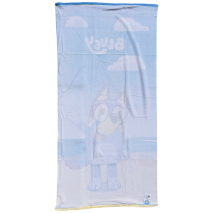 TELO MARE BLUEY ASCIUGAMANO DA SPIAGGIA PER BAMBINI IN MICROFIBRA DI POLIESTERE CM 140X70 - BLU36-5171