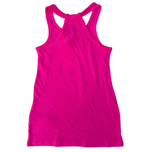 VESTITINO BARBIE MATTEL SCAMICIATA ABITO SMANICATO IN COTONE DETTAGLI GLITTERATI - YE10025.FUCSIA