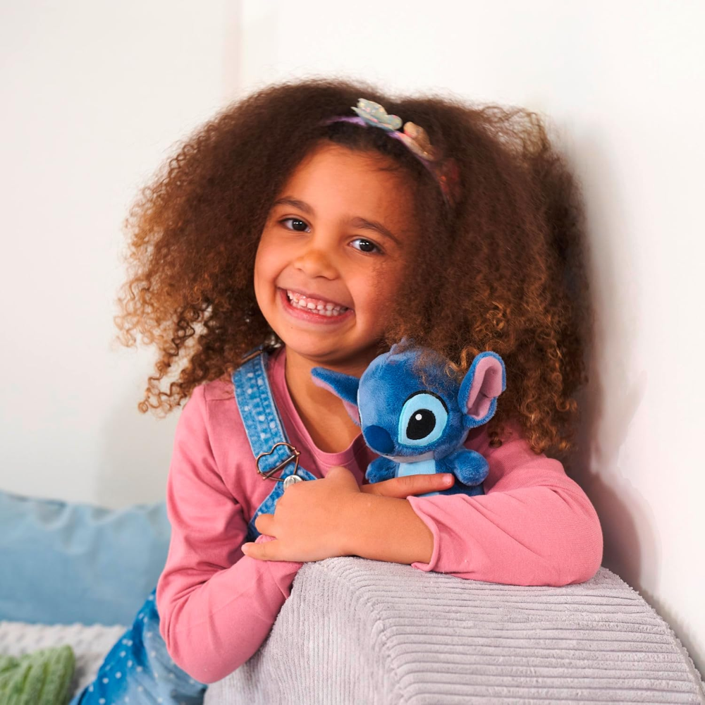 PELUCHE STITCH DISNEY 18 CM MORBIDO E TENERO PUPAZZO IN FORMATO MINI - 6315870469009STITCH