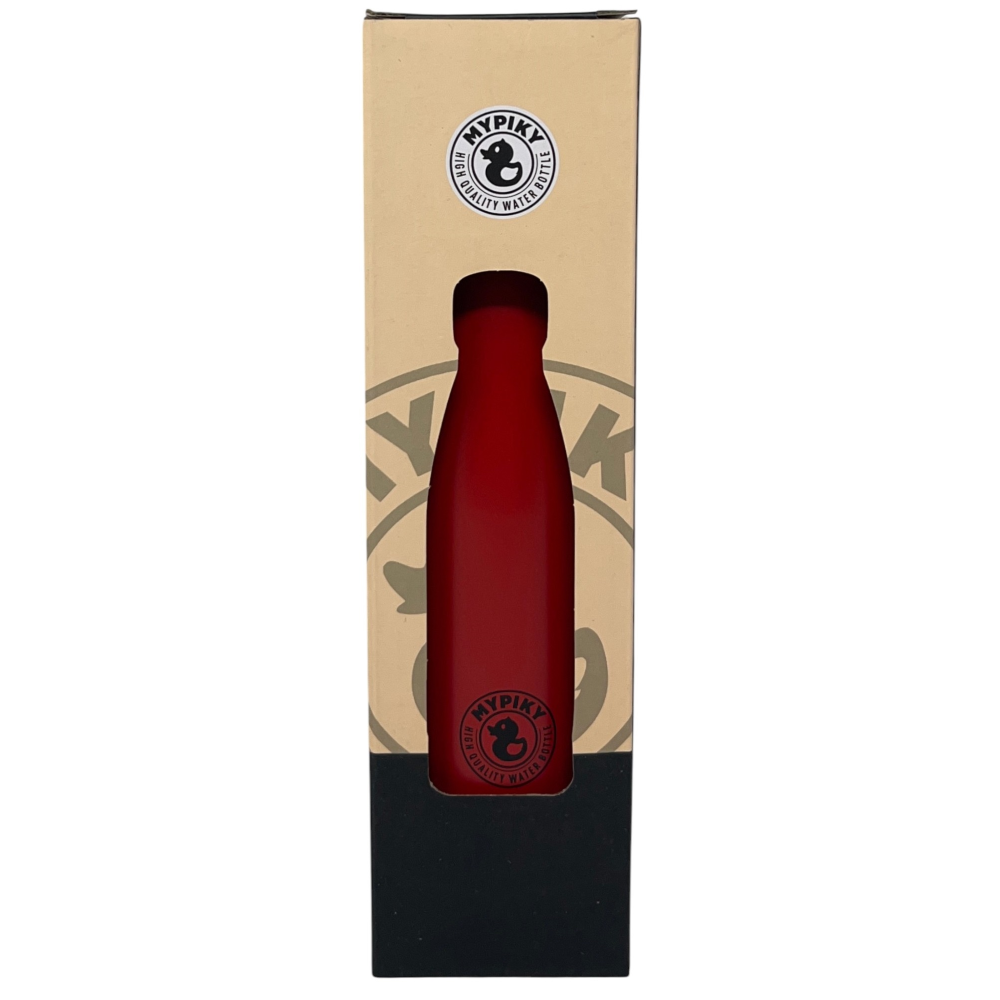 BOTTIGLIA IN ACCIAIO INOX MY PICKY BORRACCIA TERMICA A DOPPIA PARETE 500 ML ROSSO - MP22RS