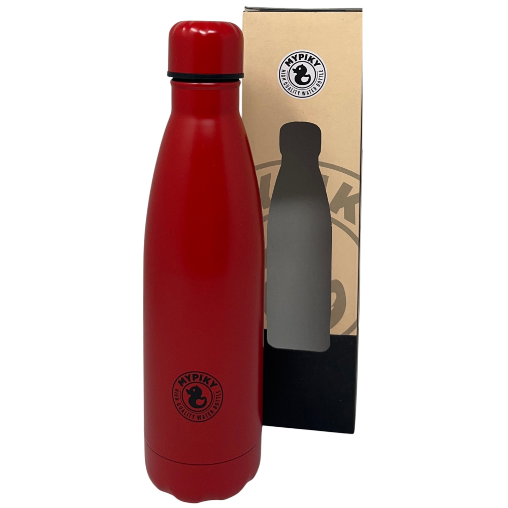 BOTTIGLIA IN ACCIAIO INOX MY PICKY BORRACCIA TERMICA A DOPPIA PARETE 500 ML ROSSO - MP22RS