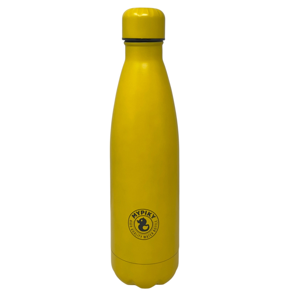 BOTTIGLIA IN ACCIAIO INOX MY PICKY BORRACCIA TERMICA A DOPPIA PARETE 500 ML GIALLO - MP26GI