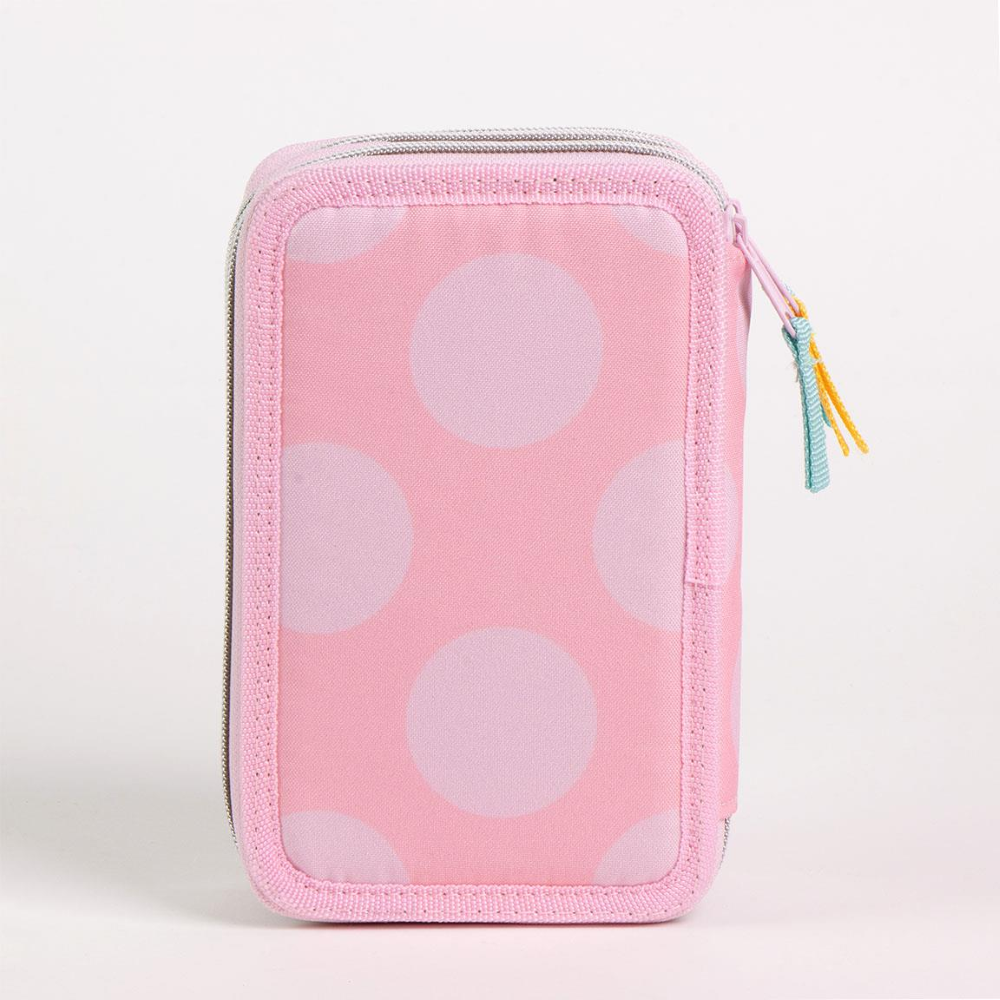 ASTUCCIO SCUOLA MINNIE E PAPERINA DISNEY MULTISCOMPARTO 3 ZIP PORTACOLORI GIOTTO - 1653