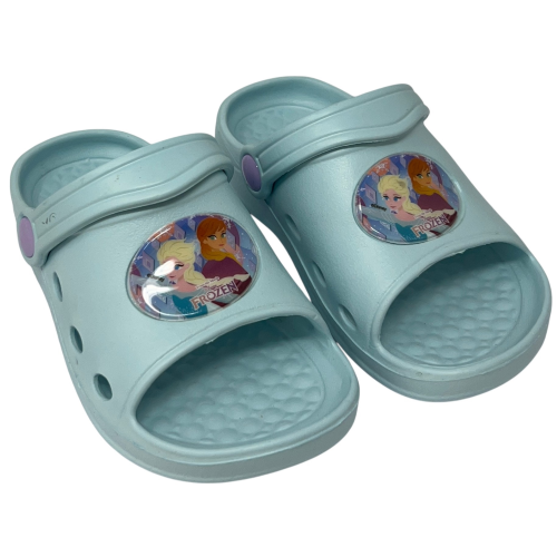 CIABATTE FROZEN DISNEY SABOT PER BAMBINE PANTOFOLE IN EVA MARE PISCINA CASA - D11679MC