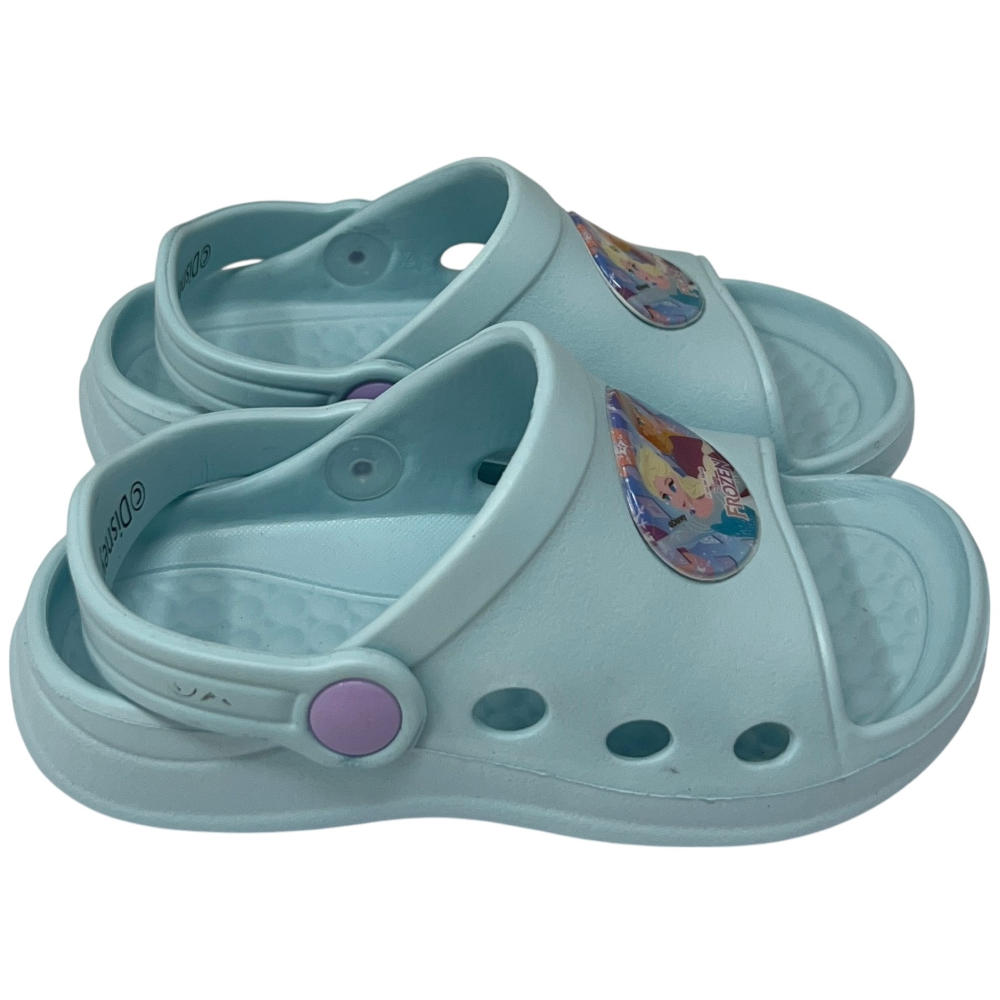 CIABATTE FROZEN DISNEY SABOT PER BAMBINE PANTOFOLE IN EVA MARE PISCINA CASA - D11679MC