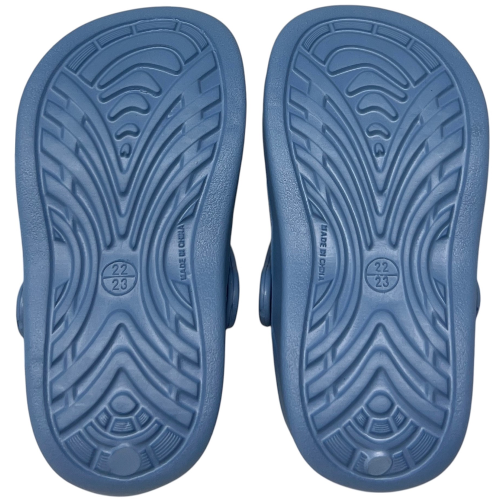 CIABATTE STITCH E ANGEL DISNEY SABOT PER BAMBINI PANTOFOLE IN EVA MARE PISCINA CASA - D11682MC