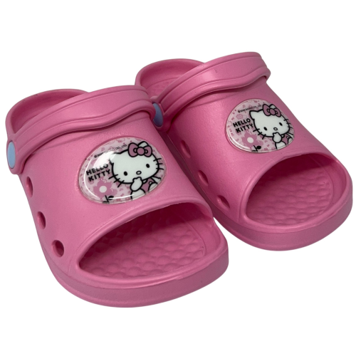 CIABATTE HELLO KITTY SANRIO SABOT PER BAMBINE PANTOFOLE IN EVA MARE PISCINA CASA - H11688MC