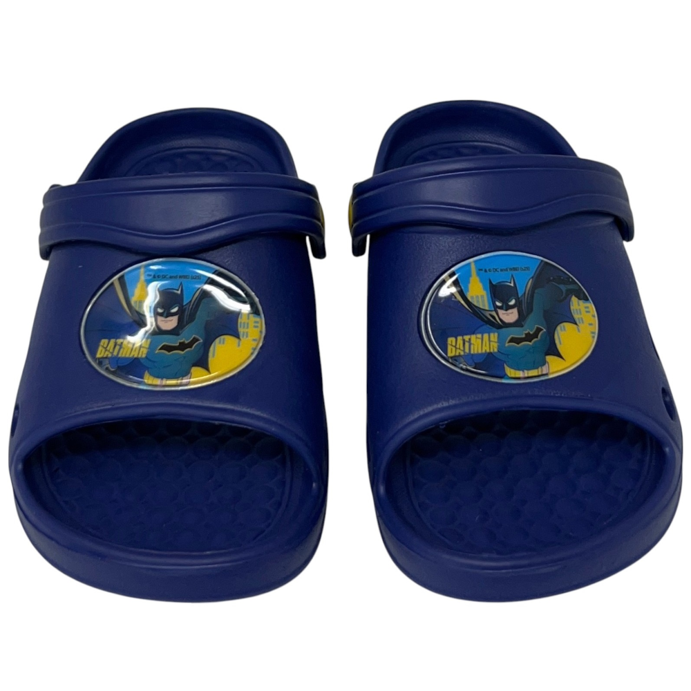 CIABATTE BATMAN DC SABOT PER BAMBINI PANTOFOLE IN EVA MARE PISCINA CASA - L11685MC