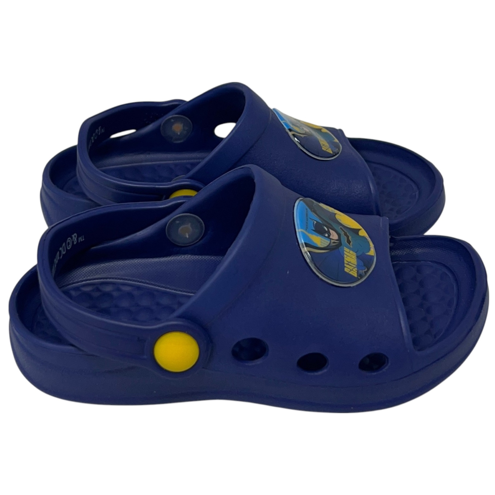 CIABATTE BATMAN DC SABOT PER BAMBINI PANTOFOLE IN EVA MARE PISCINA CASA - L11685MC