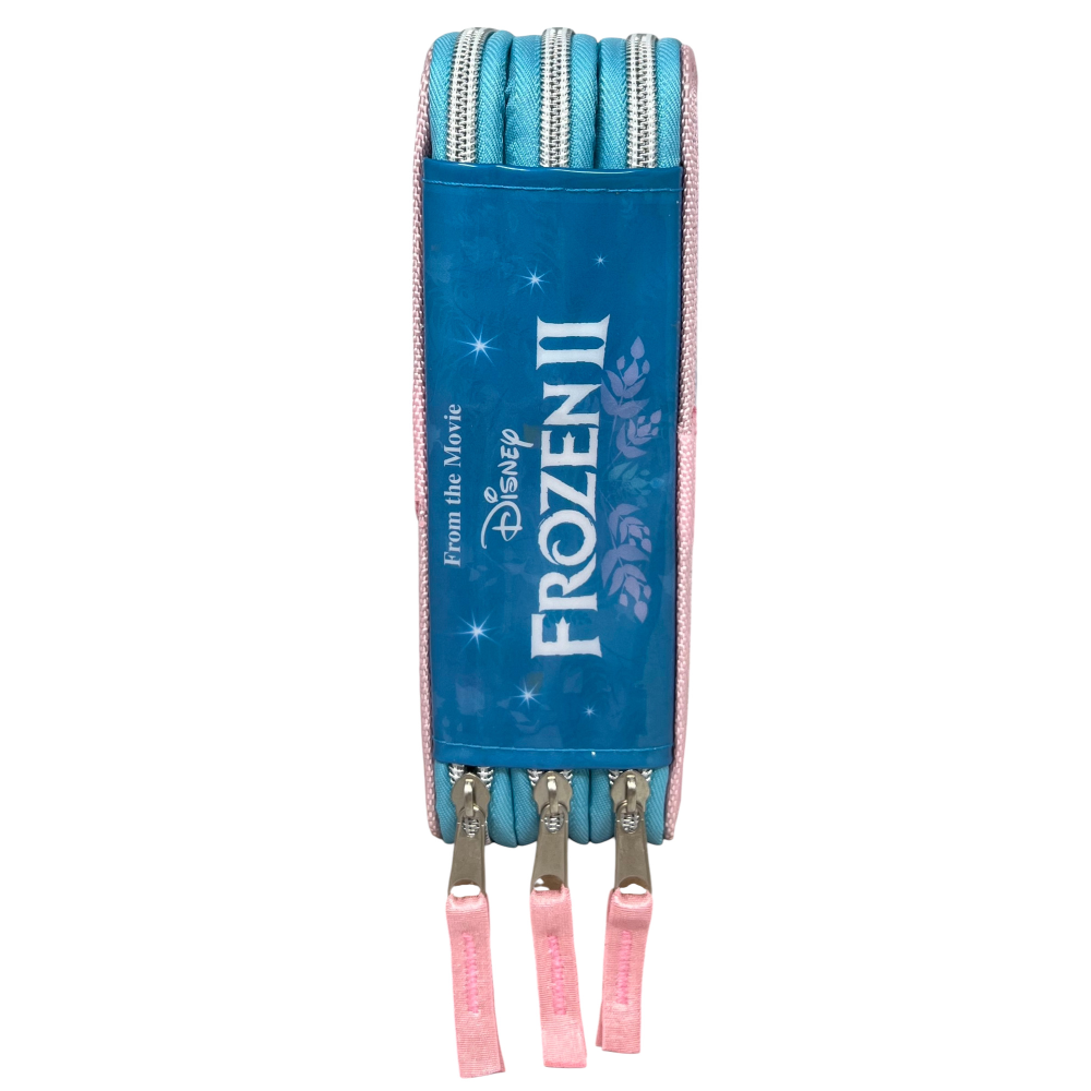 ASTUCCIO SCUOLA 3D FROZEN DISNEY ELSA MULTISCOMPARTO 3 ZIP PASTELLI FILA PENNARELLI GIOTTO - FZN0632