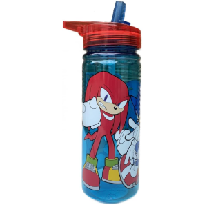 BORRACCIA ECOZEN SONIC THE HEDGEHOG IN TRITAN BOTTIGLIA CON BECCUCCIO RIPIEGABILE 580 ML -79022