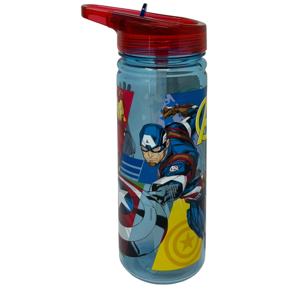 BORRACCIA ECOZEN AVENGERS MARVEL IN TRITAN BOTTIGLIA CON BECCUCCIO RIPIEGABILE 580 ML -83207