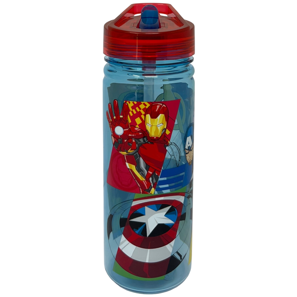 BORRACCIA ECOZEN AVENGERS MARVEL IN TRITAN BOTTIGLIA CON BECCUCCIO RIPIEGABILE 580 ML -83207