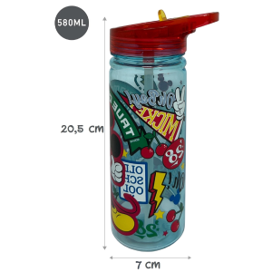 BORRACCIA ECOZEN TOPOLINO DISNEY IN TRITAN BOTTIGLIA CON BECCUCCIO RIPIEGABILE 580 ML -83210