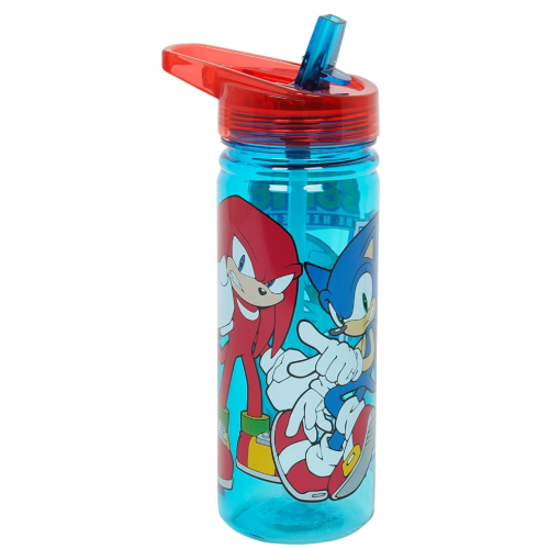 BORRACCIA ECOZEN SONIC THE HEDGEHOG IN TRITAN BOTTIGLIA CON BECCUCCIO RIPIEGABILE 580 ML -79022