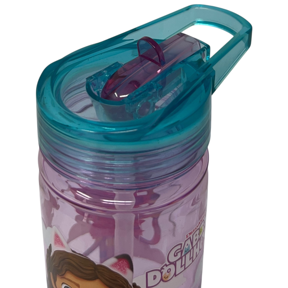 BORRACCIA ECOZEN GABBY'S DOLLHOUSE IN TRITAN BOTTIGLIA CON BECCUCCIO RIPIEGABILE 580 ML -83215