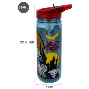 BORRACCIA ECOZEN HARRY POTTER CHIBI IN TRITAN BOTTIGLIA CON BECCUCCIO RIPIEGABILE 580 ML -83216