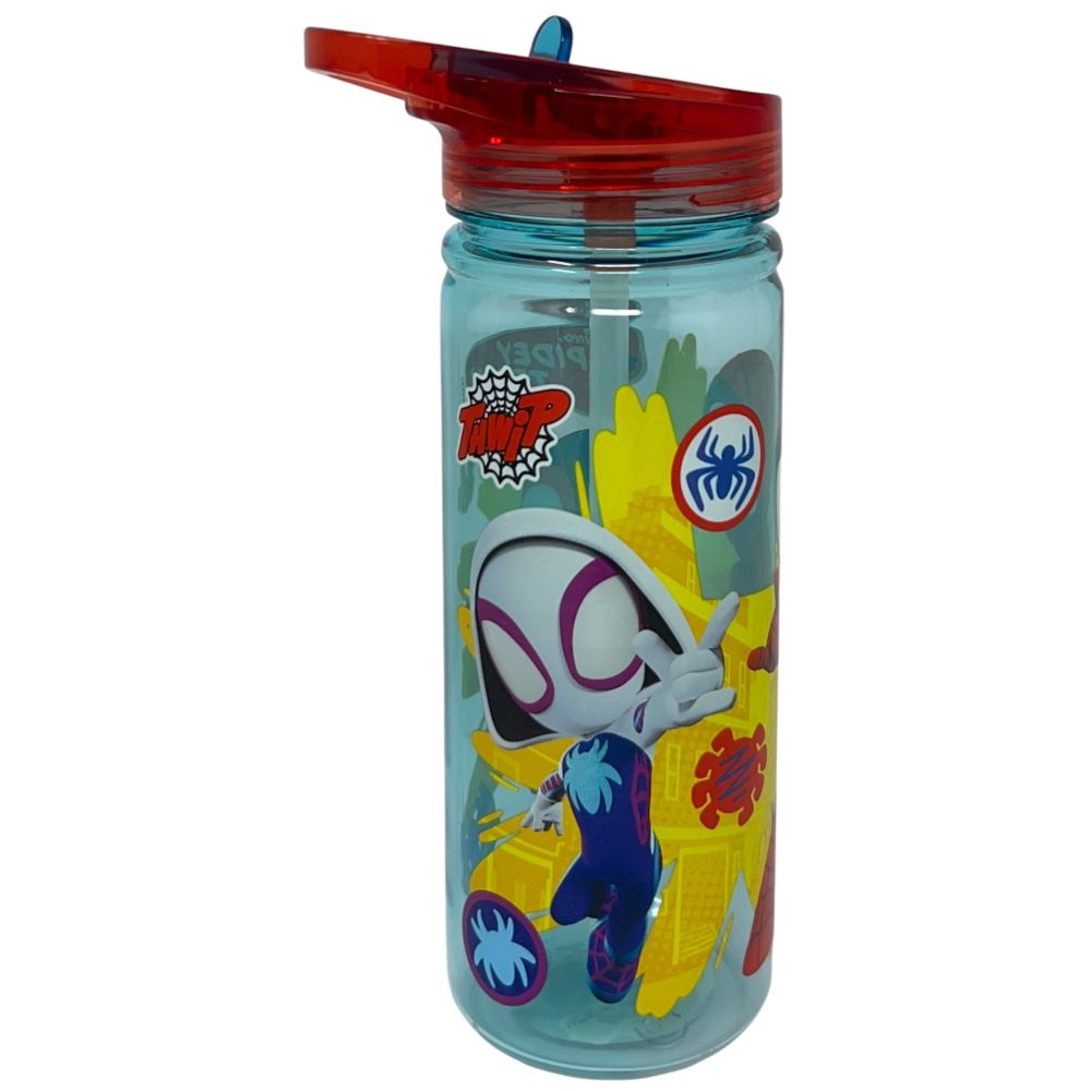 BORRACCIA ECOZEN SPIDEY MARVEL IN TRITAN BOTTIGLIA CON BECCUCCIO RIPIEGABILE 580 ML -83217