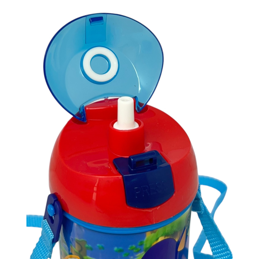 BORRACCIA POP-UP SONIC KNUCKLES TAILS BOTTIGLIA IN PLASTICA RIUTILIZZABILE CON TRACOLLA 450 ML - 83221