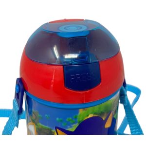 BORRACCIA POP-UP SONIC KNUCKLES TAILS BOTTIGLIA IN PLASTICA RIUTILIZZABILE CON TRACOLLA 450 ML - 83221