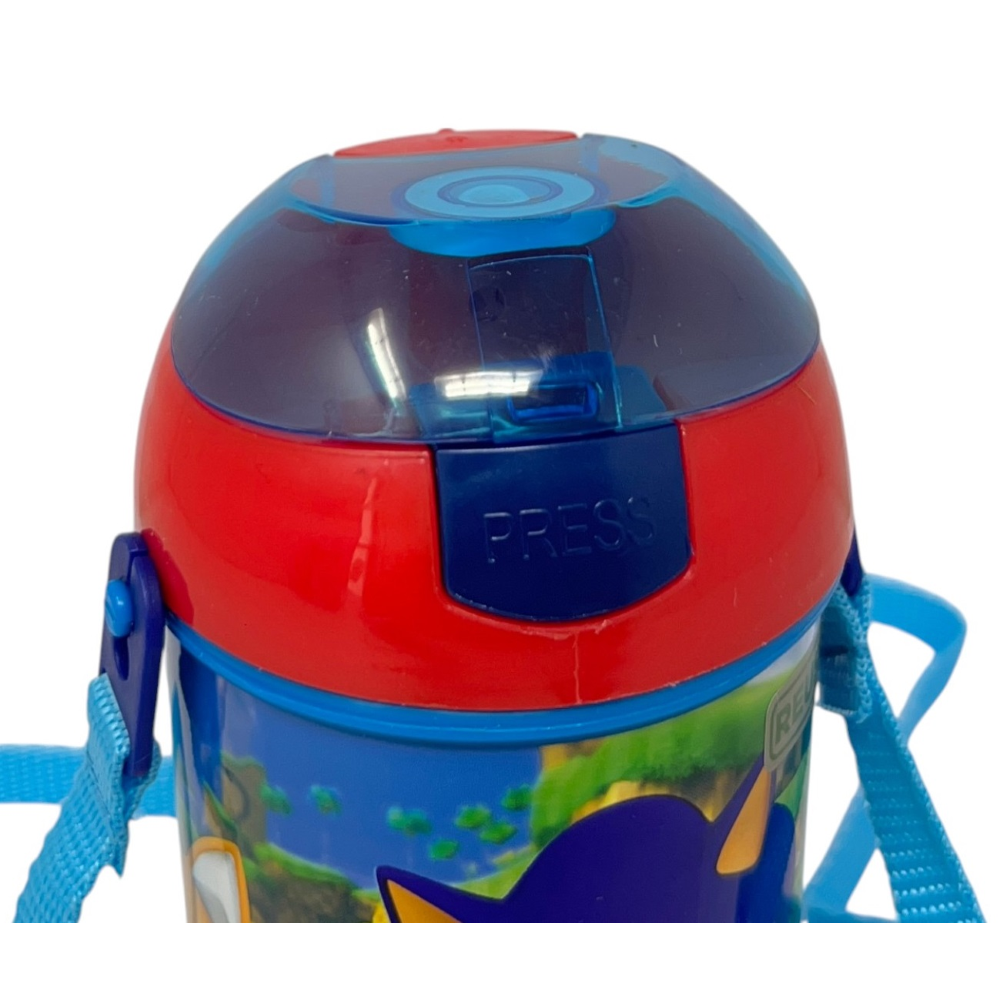 BORRACCIA POP-UP SONIC KNUCKLES TAILS BOTTIGLIA IN PLASTICA RIUTILIZZABILE CON TRACOLLA 450 ML - 83221
