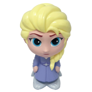 BORRACCIA FROZEN DISNEY PERSONAGGIO 3D ELSA BOTTIGLIA 270 ML IN PLASTICA RIUTILIZZABILE BECCUCCIO RIPIEGABILE -83202 