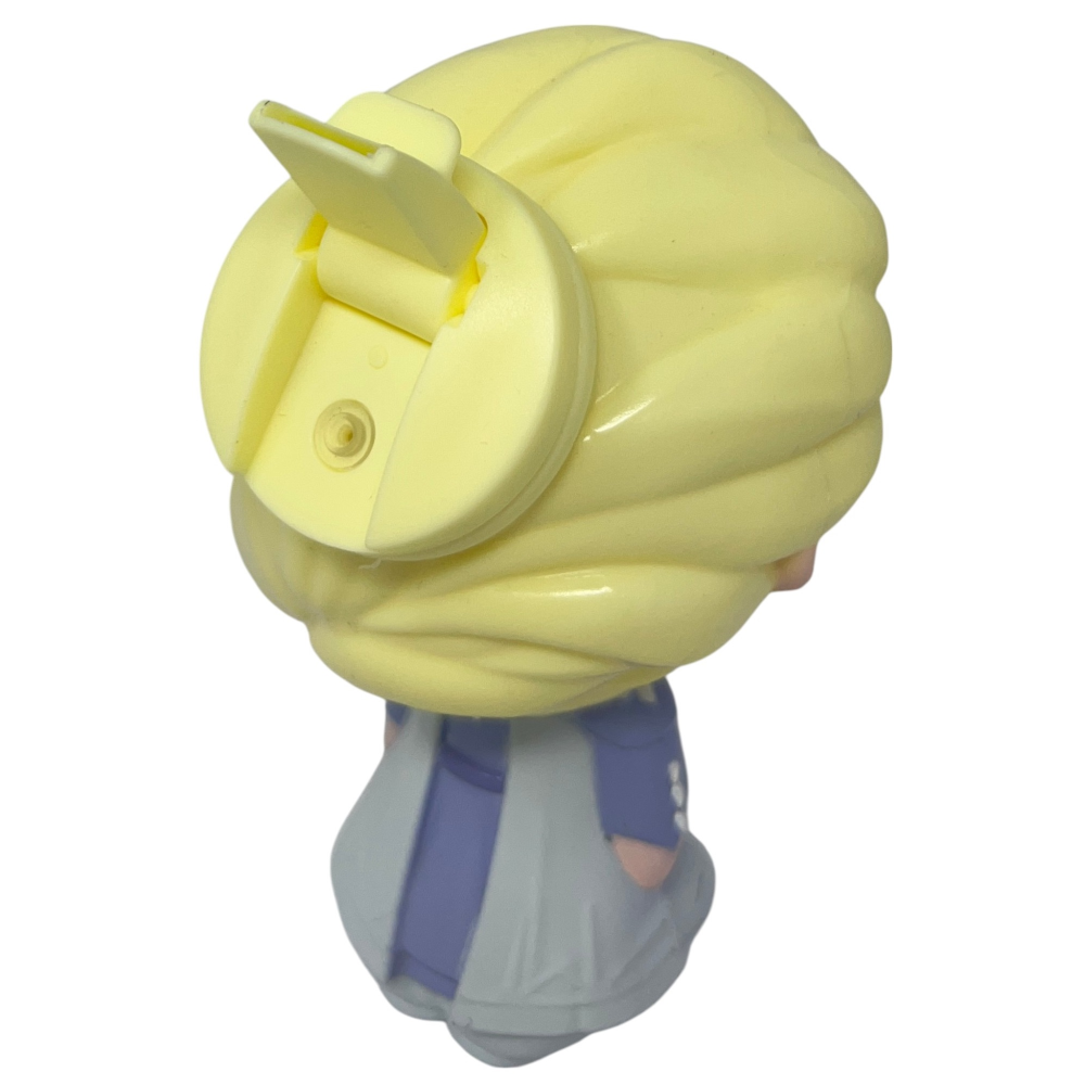 BORRACCIA FROZEN DISNEY PERSONAGGIO 3D ELSA BOTTIGLIA 270 ML IN PLASTICA RIUTILIZZABILE BECCUCCIO RIPIEGABILE -83202 