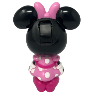 BORRACCIA MINNIE MOUSE DISNEY PERSONAGGIO 3D BOTTIGLIA 260 ML IN PLASTICA RIUTILIZZABILE BECCUCCIO RIPIEGABILE -83204