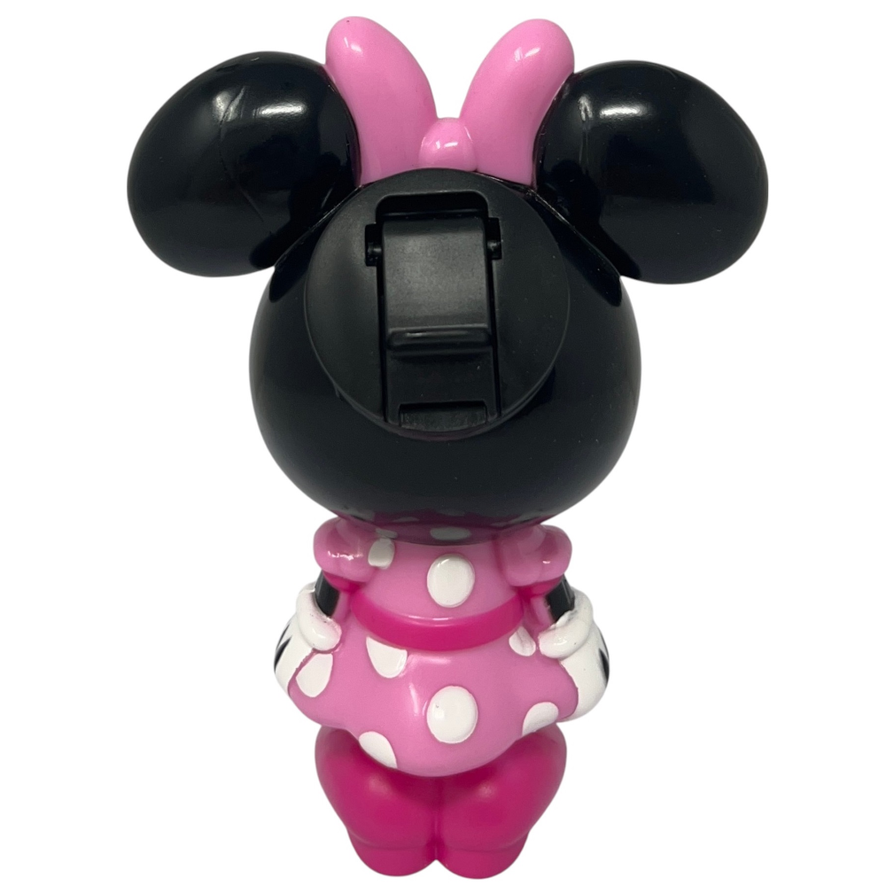 BORRACCIA MINNIE MOUSE DISNEY PERSONAGGIO 3D BOTTIGLIA 260 ML IN PLASTICA RIUTILIZZABILE BECCUCCIO RIPIEGABILE -83204