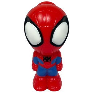 BORRACCIA SPIDERMAN MARVEL PERSONAGGIO 3D BOTTIGLIA 300 ML IN PLASTICA RIUTILIZZABILE BECCUCCIO RIPIEGABILE -83205