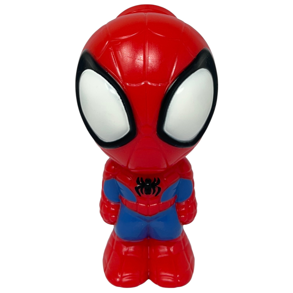 BORRACCIA SPIDERMAN MARVEL PERSONAGGIO 3D BOTTIGLIA 300 ML IN PLASTICA RIUTILIZZABILE BECCUCCIO RIPIEGABILE -83205